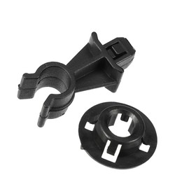 Motoforti Hood Prop Rod Clip Retainer,for Nissan Navara D40,Plastic,Black,2 pcs