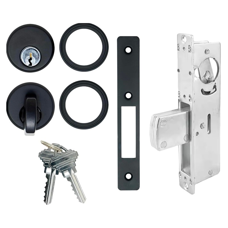 Commercial Door Lock with Deadbolt ，Storefront Door Mortise Lock，Swing Deadbolt