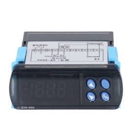 Temperature Controller Digital Display 5‑400℃ Temp Control Thermostat 1 Way Output for Machine AC