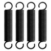 4pcs 100mm Steel Extension Springs, Spring Diameter 18mm, Wire Thickness