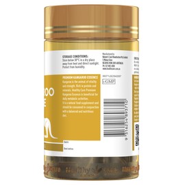 Healthy Care Premium Kangaroo Essence - 120 Capsules, yellow | Supports vitality