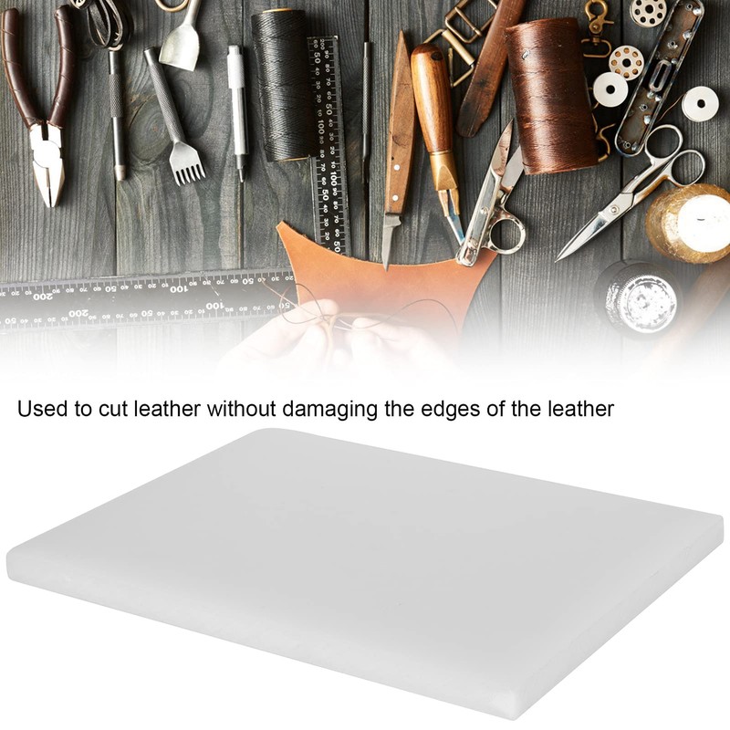 AMONIDA Leather Craft Punching Mat, Leather Cutting Mat PP Plastic