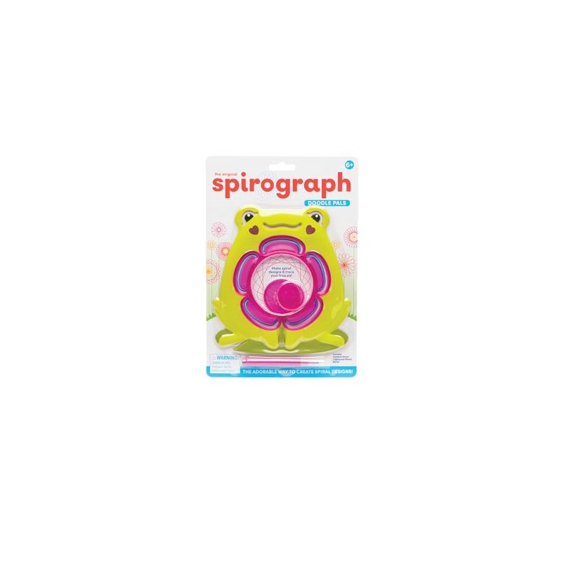 Playmonster 24321 Spirograph Doodle Pals-Frog, Multi, One Size