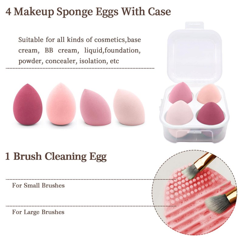 Koccido Makeup Brushes 22 Pcs Makeup Kit,Foundation Brush Eyeshadow Brush