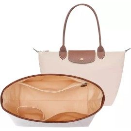 Longchamp 롱샹 르 플리지 S 엑스트라용 칼리디 오거나이저 가방 삽입 초경량 방수 업그레이드 슬리브 내부 분할 여성 [L Pro-12*6.9*10in] Longchamp Le Pliage S Extra Organizer Bag Insert Ultra-Light Waterproof Upgraded Sleeve Internal Divider for Women [L Pro-12*6.9*10in]