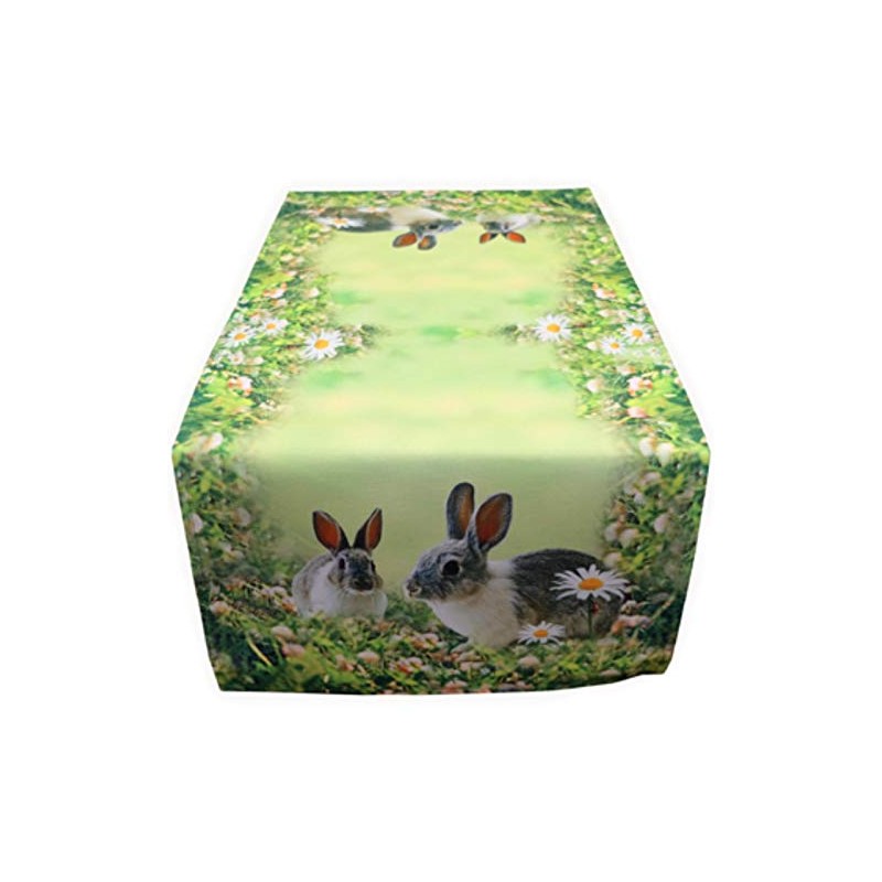 Raebel Table Runner Table Topper “Rabbit”, Various Sizes