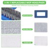 Baseboard Cleaner Tool with Long Handle,Wall Cleaner Mop with Extendable