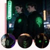 10PCS 8m Glow in the Dark Embroidery Thread,6-Ply Polyester Thread