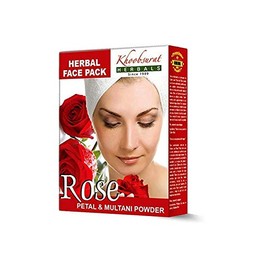 Khoobsurat Herbals Rose Petal Powder Face Pack, 100g