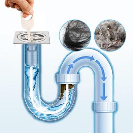 Drain Clog Remover, Includes 5 Drain Snakes, Effectively Cleans Hair and Other Blockages in Toilet, Kitchen Sink and Bathtub, 5 Pack 25 Inch