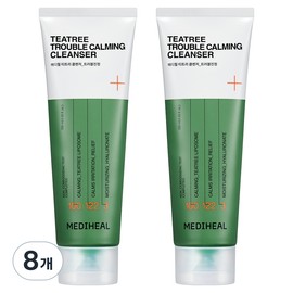 Mediheal Tea Tree Trouble Soothing Cleansing Foam, 120ml, 8 pieces / 메디힐 티트리 트러블진정 클렌징폼, 120ml, 8개