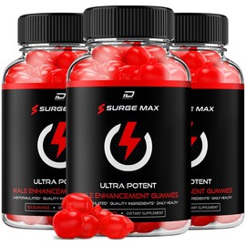 Surge Max (3 Pack) Surge Max Gummies for Men – SurgeMax Male Gummies All-Natural