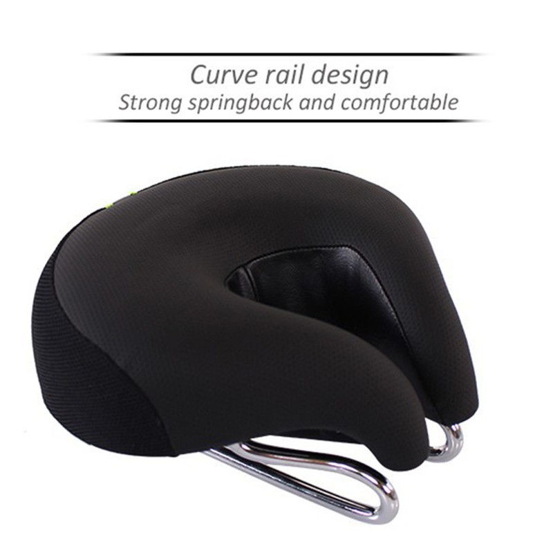 No Nose Saddle Bicycle Seats Soft Thickened Bicycle Riding Accessories