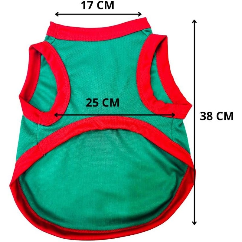 MAYPET Camiseta de México para Mascota Perro Talla Mediana Razas