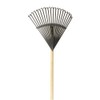 Yard Butler LT-20 Metal Rake - Small Rake that's Gentle