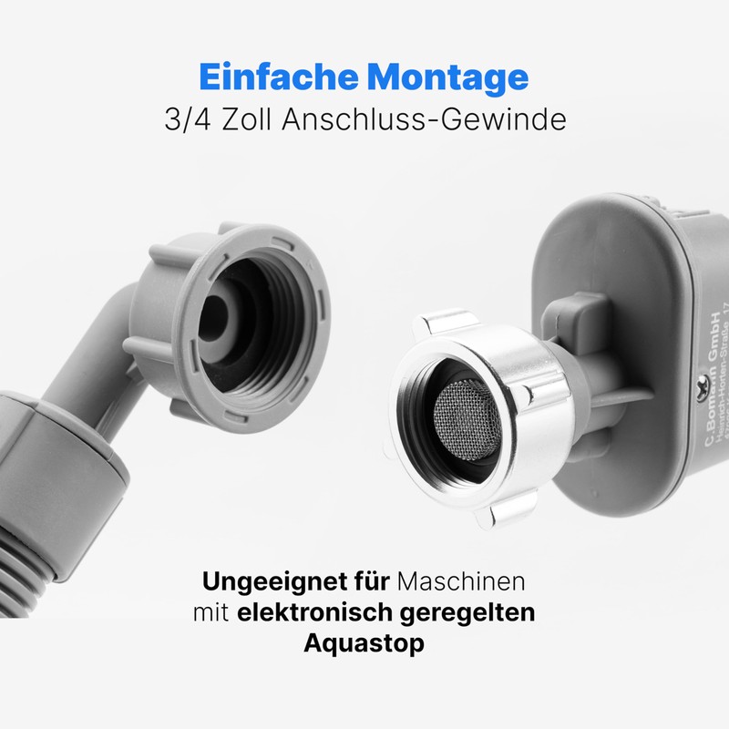 Bomann® Aquastop Water Hose for Dishwasher and Washing Machine |