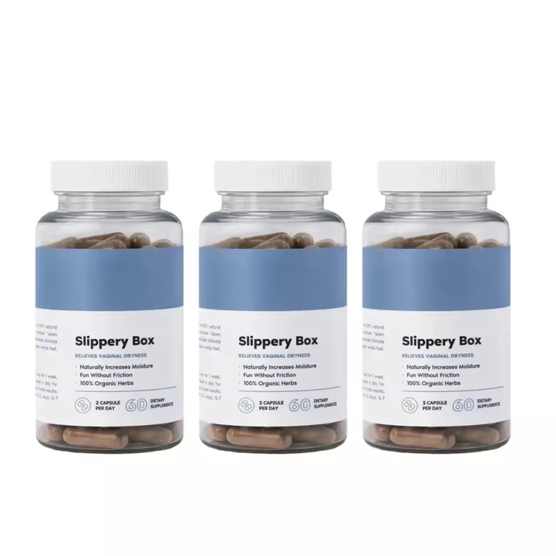 NATURAL SLIPPERY BOX - SLIPPERY ELM BARK CAPSULE FOR VAGINAL