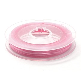(SAJ) Operon Rubber for Bracelets (Bracelet Making Instructions Included) (1 Piece) (Light Pink)