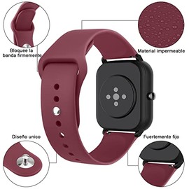 Wanme Correa para Ama zfit GTS/Ama zfit GTS 2 / Ama zfit GTS 2 Mini/Ama zfit GTS 2e, [3 Pack] 20mm Nueva Pulsera de Repuesto de Silicona para Ama zfit