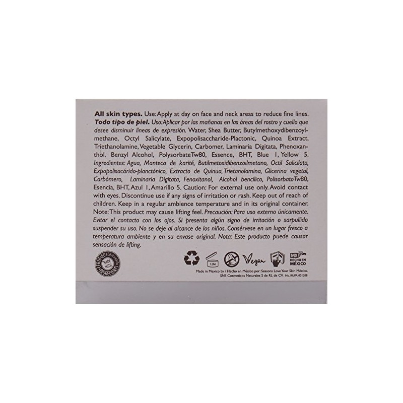 Seasons Love Your Skin Gel Hidratante Facial Advanced Quinoa +