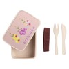 Fabulous Lunch Box Lunchbox mit Besteck, Rosa – Orchidee Blumen