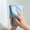 1 Pack Microfiber Glass Cleaning Cloth, 30x30 cm Lint Free,