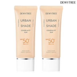Dutree 듀이트리 어반쉐이드 커버앤핏 파데프리 선크림 40ml 2개 Dewytree Urban Shade Cover & Fit Powder-Free Sunscreen 40ml 2pcs