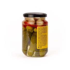 Triana Olivas by Don Gastronom. Spicy Cocktail Sticks. Banderillas picantes. 350g (12.35oz). Pack of 6.