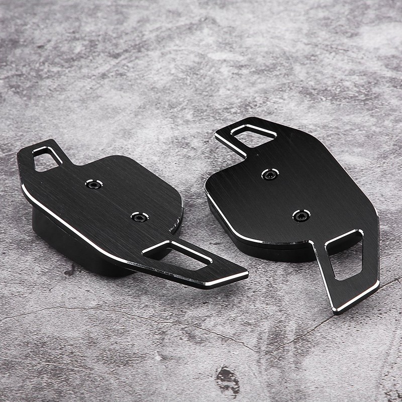Keenso Car Steering Wheel Shift Paddles, 1 Pair Car Aluminium