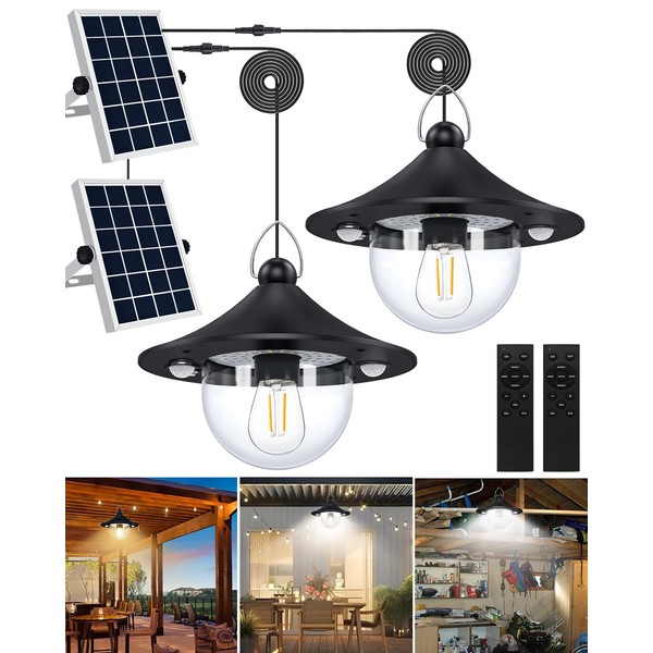 AEQ Solar Shed Light Outdoor Indoor 3000LM Solar Lights Daytime