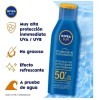 Protector Solar Nivea Sun Protección Hidratación 50 125ml Nivea Sun