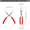 Winyxleng Fuse Puller Tool Relay Puller Pliers Fuse Puller Pliers