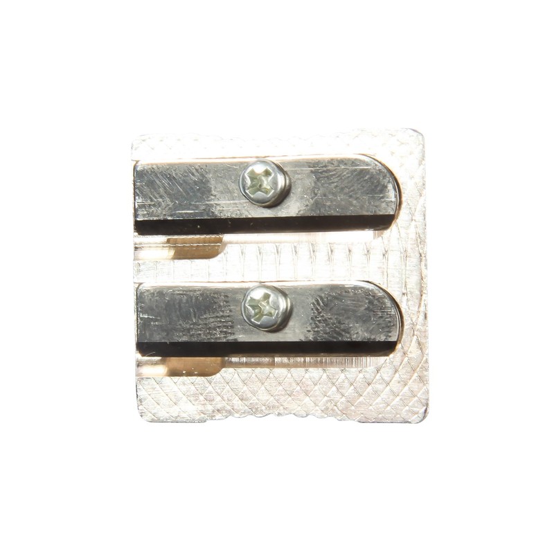 Baumgartens Dual-Hole Metal Pencil Sharpener
