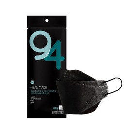 Hillmade KF94 large black 50 sheets / 힐메이드 KF94 대형 블랙 50매