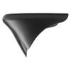 Riloer Black Front Bottom Spoiler Mudguard, Air Dam Chin Fairing,