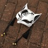 YangYong Kitsune Fox/Dragon Mask for Masquerade Ball, Japanese Cosplay Kabuki