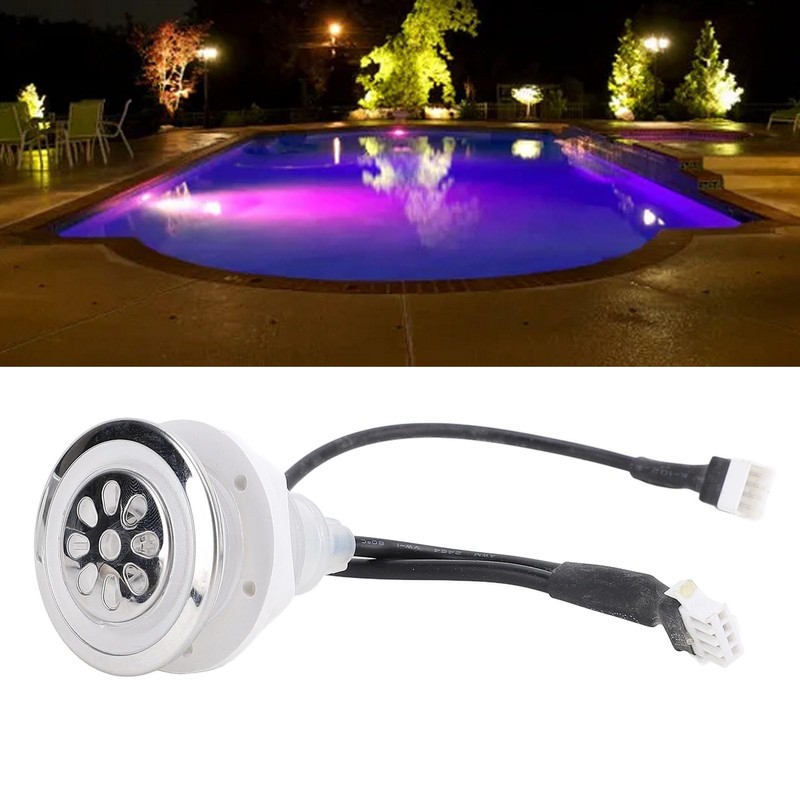Yunir Spa Bathroom Accessory,RGB 9 Hole Air Jet Air Nozzle