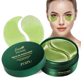 Eye Pads Hyaluronic Acid Collagen, Eye Mask Reusable Against Dark Circles Eye Bags Wrinkles Dark Circles Puffiness, Eye Patch Hydrogel, Provides and Smooths Eye Area, 60 Pieces