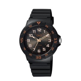 Q&Q Classic Watch VR18J0XXY, black / transparent, Men's watch