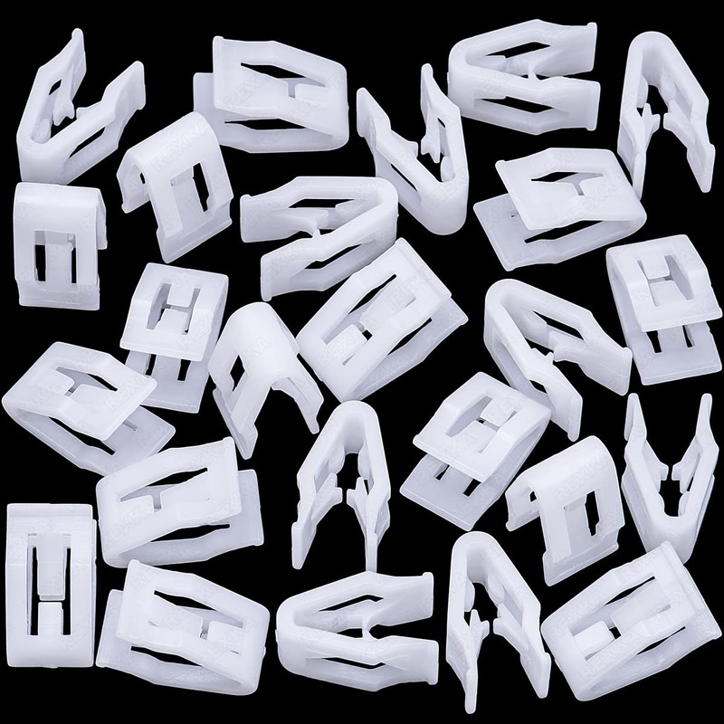 Rexka 25pcs Wheel Arch Molding Clip LR082683 for Land Rover
