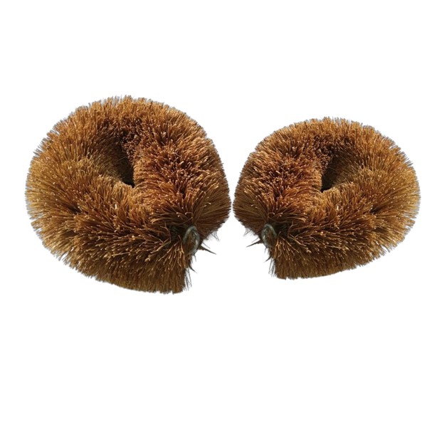 Generic Pack of 2 Tawashi Brushes for Cleaning Fruits &