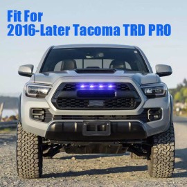 Unbranded RGB Front LED Grille/Raptor Lights Kit For 2016-2019 Tacoma TRD PRO