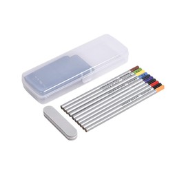 Set of 10 Underglaze Pencils, Glaze Tools for Pottery, Most Popular Colors for Decorating Under Glaze Ceramic, Free and Non-Toxic Core of Concentrated Pigment (Set of 10 Colors)