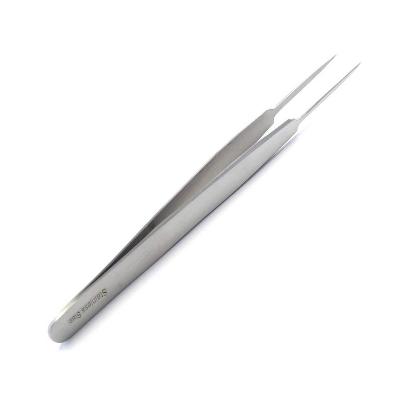 Ketama® Anti-magnetic tweezers with long, thin tip, watchmaker's tweezers, all-round