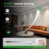 HOMEOW LED Recessed Spotlight, 230 V, Dimmable, Flat, 7 W