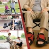 Wheelchair Foot Rest Straps for Elderly & Disabled - Non-Slip