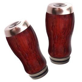 VISPREA Wood Knobs 2 Pcs Power Reel Handle Knobs Fit Shimano Daiwa Daiwa Dalwood Fishing Reel Handle Ball Suitable for Bait Reel Spinning Reel Replacement Bearings yu364 (C 2 Pieces of Dartwood )