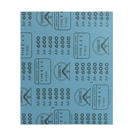 Sankyo Rikaku Empty Sharpening Paper File, 1 Sheet #600 Paper