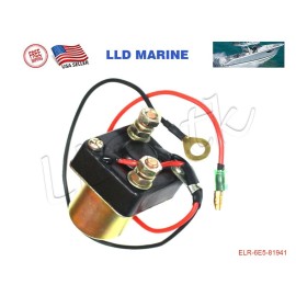 LLD_TK Starter Relay Solenoid Yamaha Outboard 200HP 220HP 225HP 250HP 6E5-81941-11-0