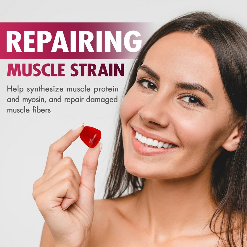 HMone Creatine Monohydrate Gummies - 5g for Men & Women,